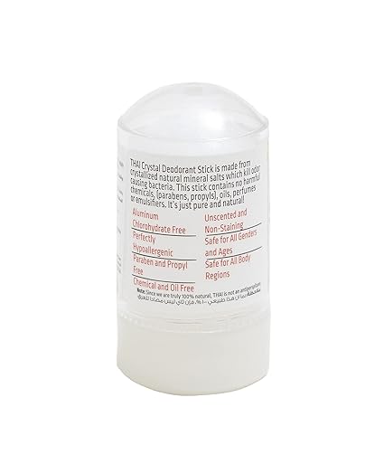 Crystal Thai Deodorant Stone Thai Natural Crystal Push-Up Stick